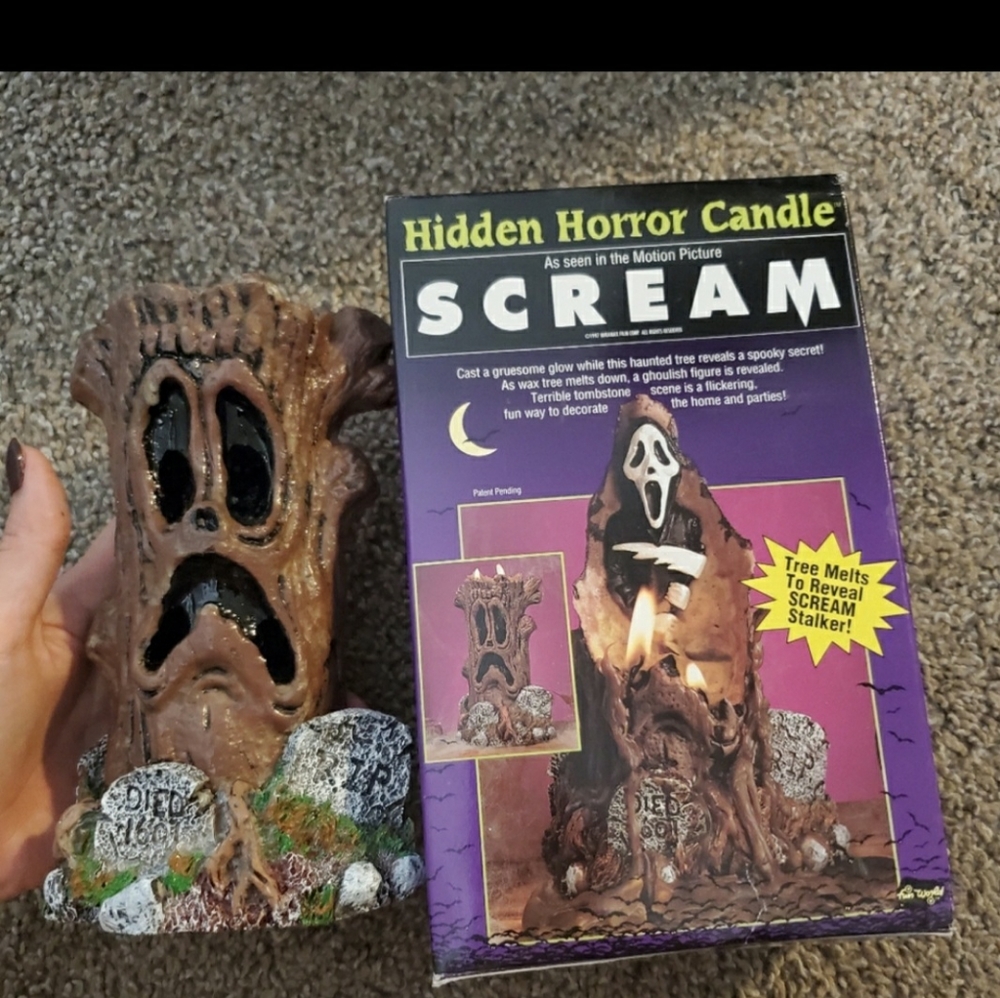 Scream candle Bundle of 2
